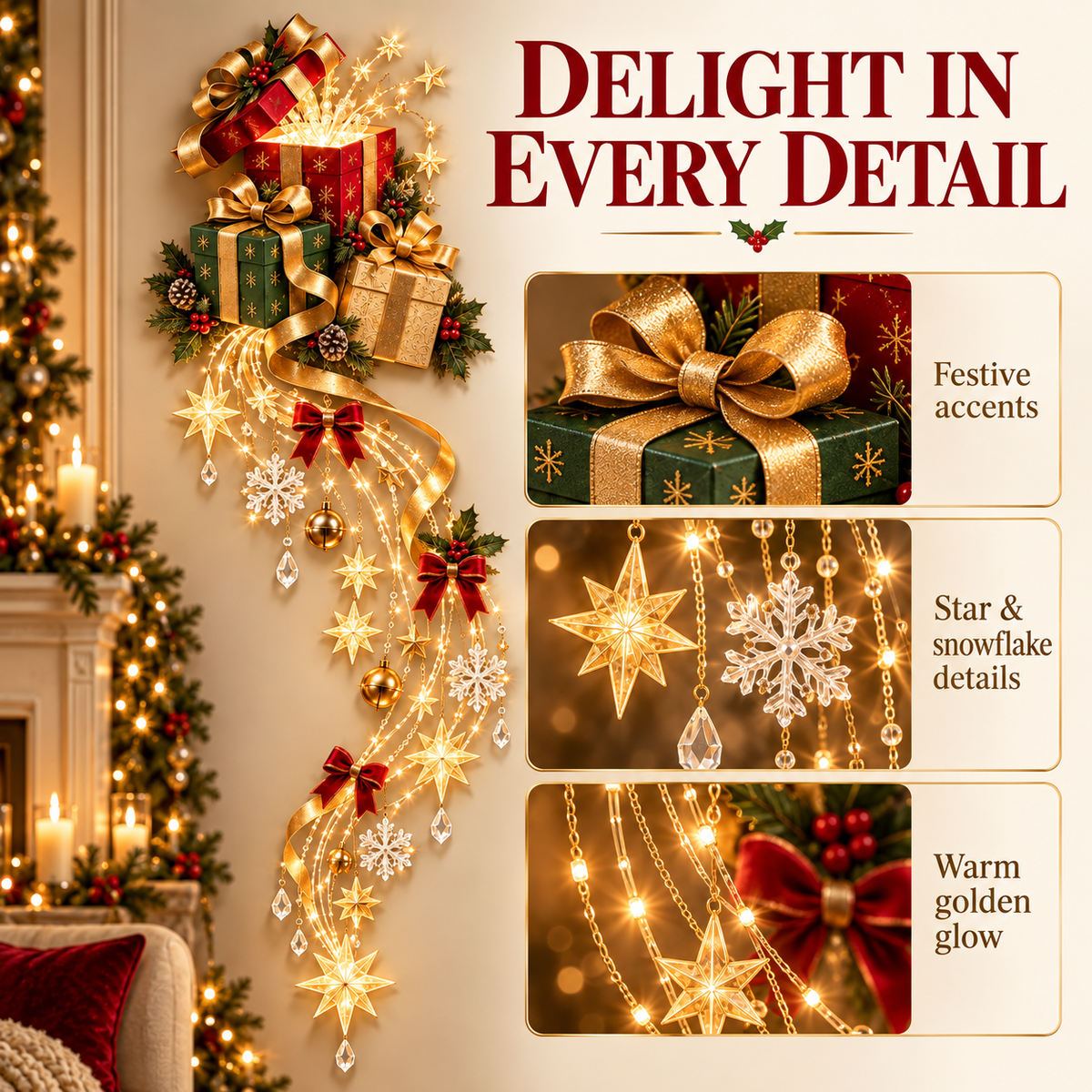 🔥Hot Sale 49% OFF -🎄✨ Turn Any Wall Into Christmas Magic! ✨🎁