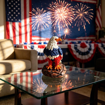 ⚡️Independence Day 49% OFF🦅🌙U.S. 250th Eagle Stained Glass Table Lamp✨