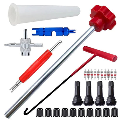 🔥😍🚗 Quick Change Tire Valve Tool Kit