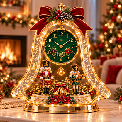 🎄 Christmas Wonder Lighted Tabletop Clock – Bring the Magic of Christmas Home ✨