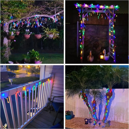 🔥No electricity bill all year round, 69% off✅ Outdoor solar-powered teardrop string lights