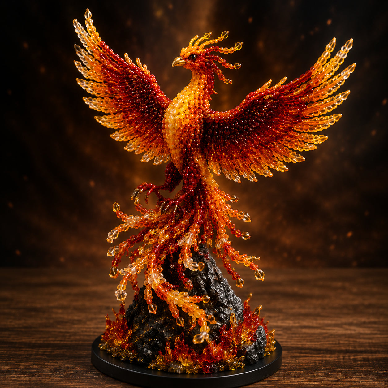 Phoenix DIY Beaded Decor Kit – Rise. Reborn. Legendary.🏆🐦