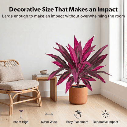 🎁 Last Day 60% OFF - Artificial Boston Fern & Dragon's Blood Tree Plants