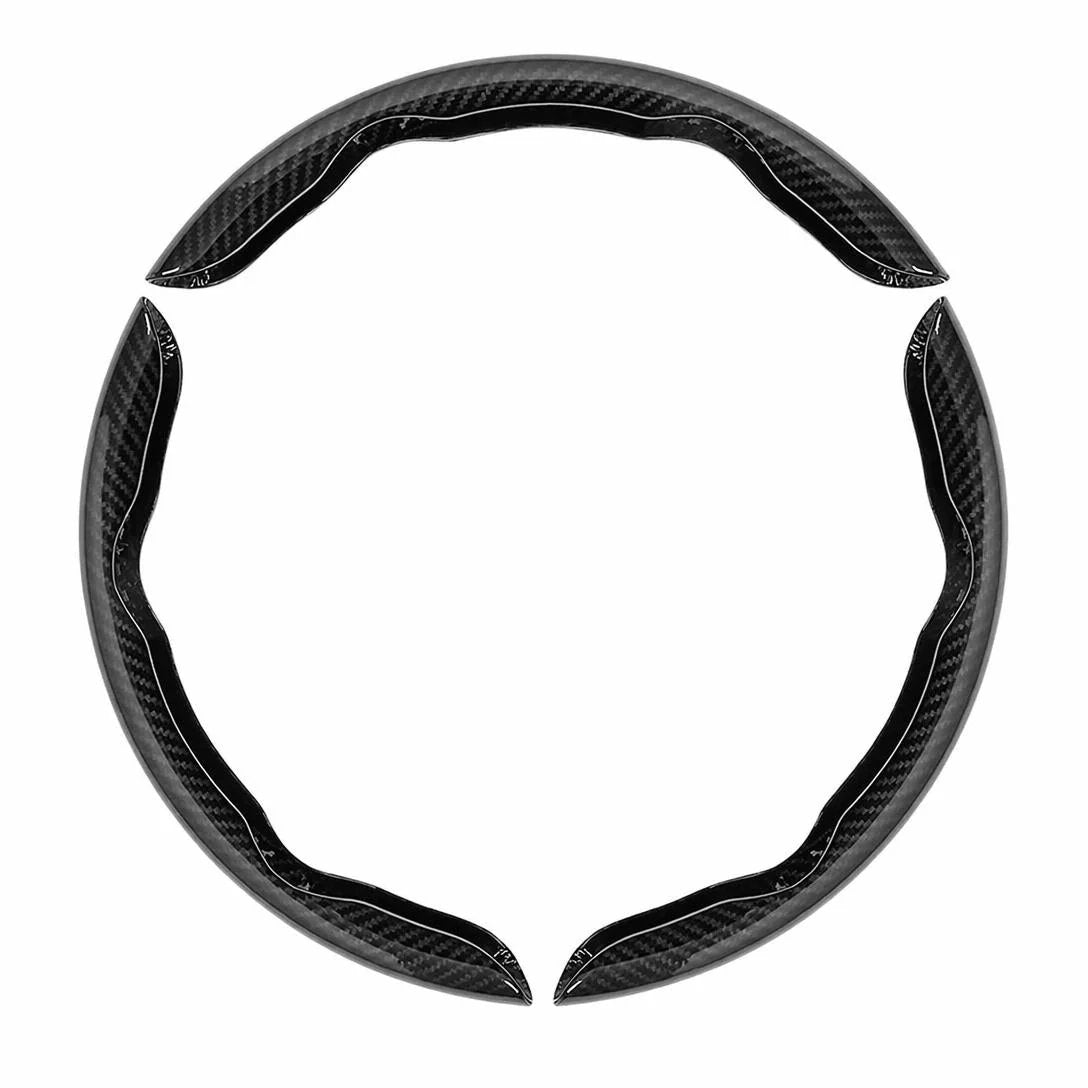 Non-Slip Half Cover Car Steering Wheel Protector | Easy Clip On Installation