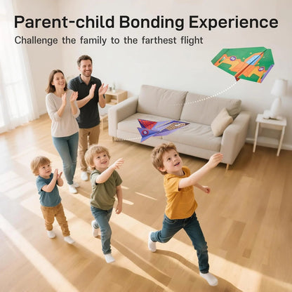 🎁Gift Idea Hot Sale 49% OFF🎄🛩️Creative DIY Paper Airplane Set For Kids