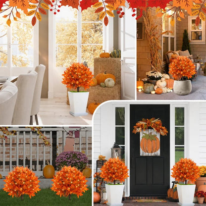 Light-Up Autumn Maple Tree – LED Fall Tree Ornament