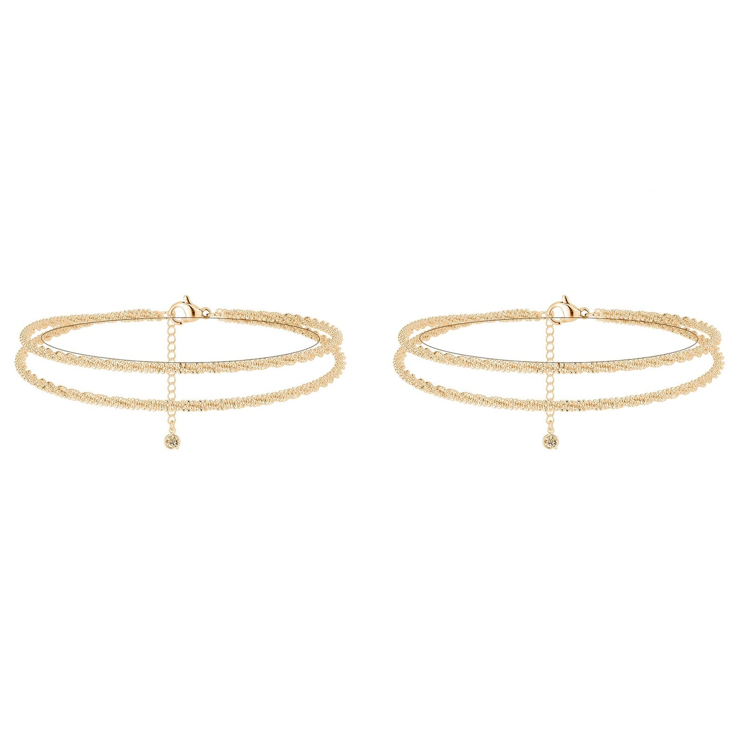 🎁HOT SALE 49% OFF🔥Dainty Layered Anklet For Women