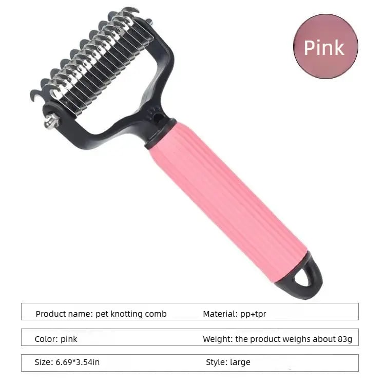🪮Last Day 60% OFF-🐕Universal Pet Detangling Comb for Dogs Grooming Tool🪮