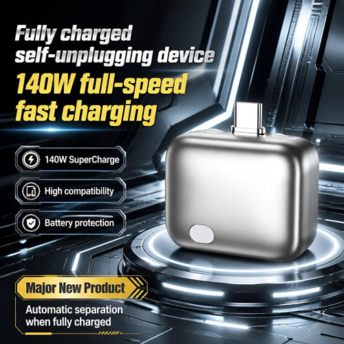 🔥Last Day 55% OFF ✨140W Type-C Physical-Disconnect Battery Guard - Auto & Self-Eject Charger