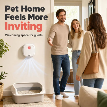 🔥Limited Time 49% OFF! 🌬️Say goodbye to unpleasant odors with it! Smart Quiet Pet Odor Eliminator