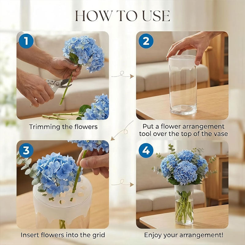 💐Silicone Flower Bouquet Holder