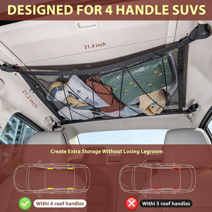 Car Roof Storage Net - The Space-Saving Upgrade Every Vehicle Needs
