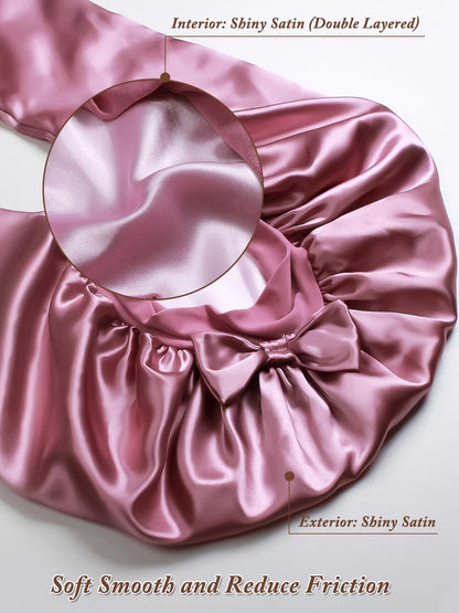 1+2 Satin Pantyhose Bonnet