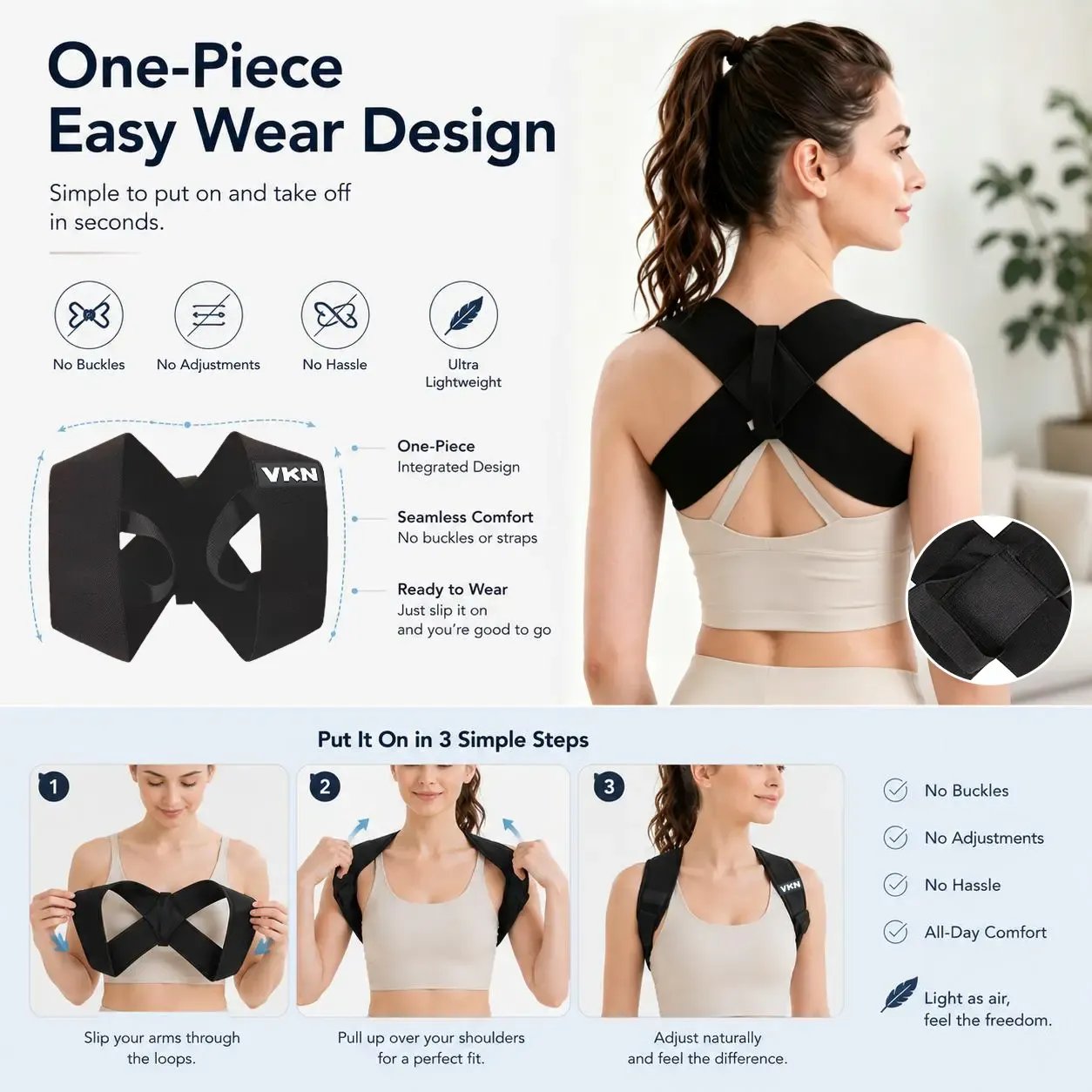 🔥Posture Support Straps for Men & Women