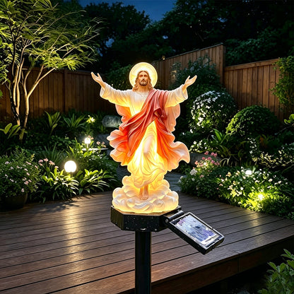 TODAY'S SPECIAL OFFER-50% OFF🔥 JESUS CHRIST ASCENSION SOLAR GARDEN LIGHT