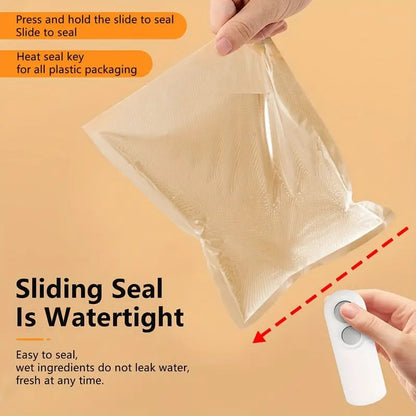 Small 2-in-1 Rechargeable Magnetic Snack Sealer