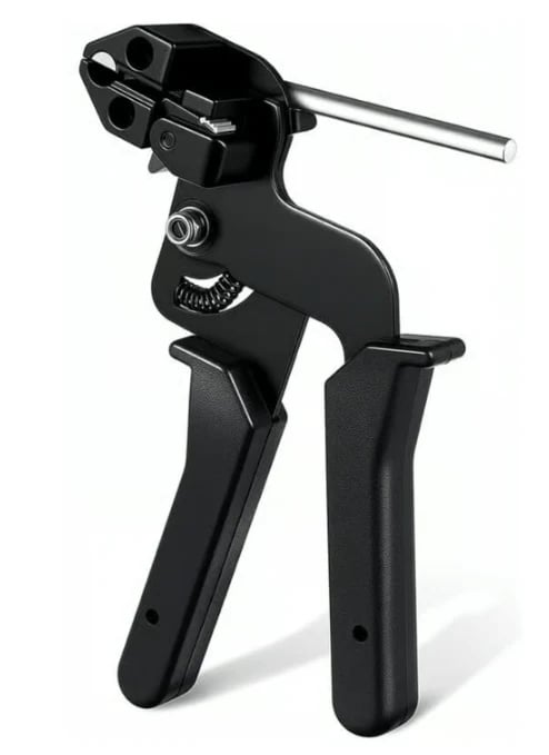 🔥Stainless Steel Cable Tie Gun with Metal Zip Ties