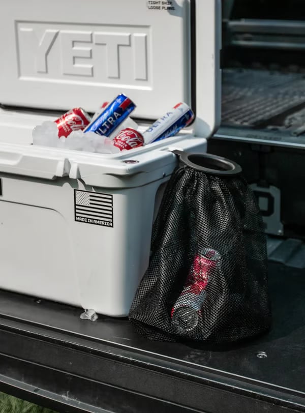 ⚡️ Sale 49% OFF Cooler Can - Outdoor Cooler Trash Can Accessory - Matte Black Finish