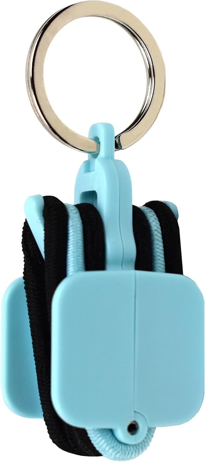 Portable Hair Tie Holder | Stylish Hair Tie Organizer, 3 Bonus Hair Ties