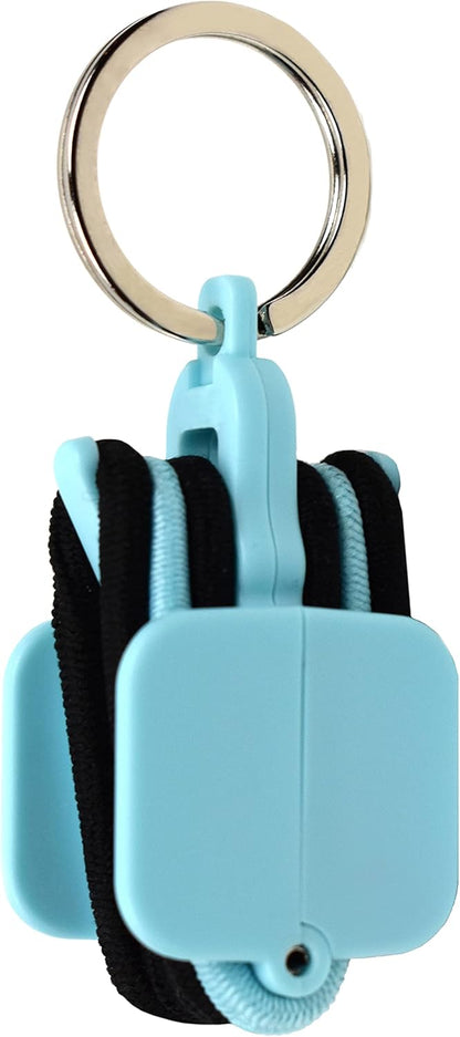 Portable Hair Tie Holder | Stylish Hair Tie Organizer, 3 Bonus Hair Ties
