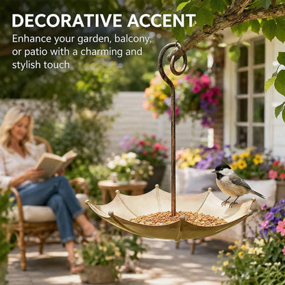 🐦49% OFF🐦Mini Umbrella Bird Feeder — Whimsical Garden Charm