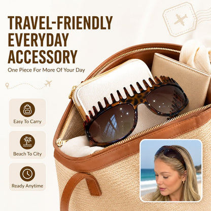😎2-In-1 Tortoiseshell Headband Sunglasses