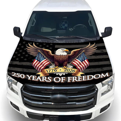 🚗Patriotic American Flag Car Hood Cover