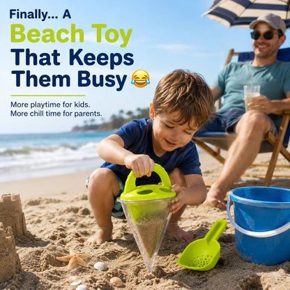 🏖️ Kids Sand & Water Funnel Toy  – Keeps Kids Busy All Afternoon 🌊