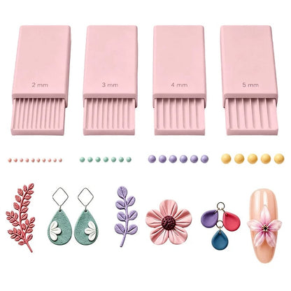 3D Printed Mini Clay Ball Maker Set