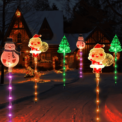 🎄🎁6-pack of moving Christmas lights