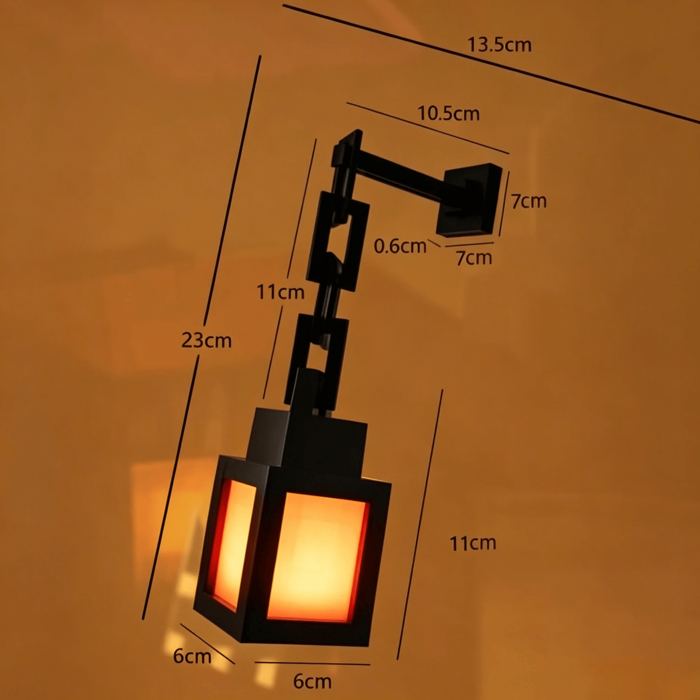 🎉☀️🏮Pixel-style gaming wall lamp with remote-controlled color-changing LED🎮