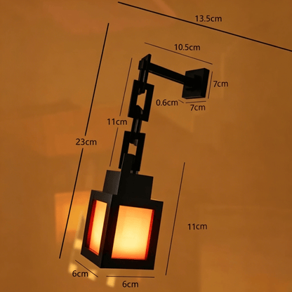 🎉☀️🏮Pixel-style gaming wall lamp with remote-controlled color-changing LED🎮