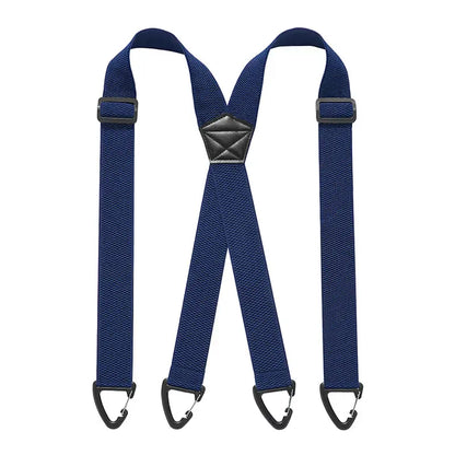 📢Men's X-Back Suspenders with Hook Clips