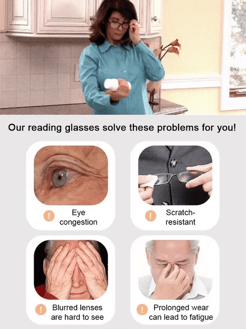 👓Best Selling 50% Off🔥Anti-blue light presbyopia glasses