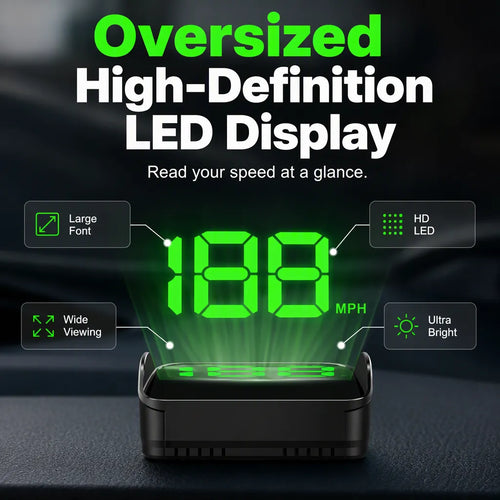 Head-Up Display GPS Digital Speedometer