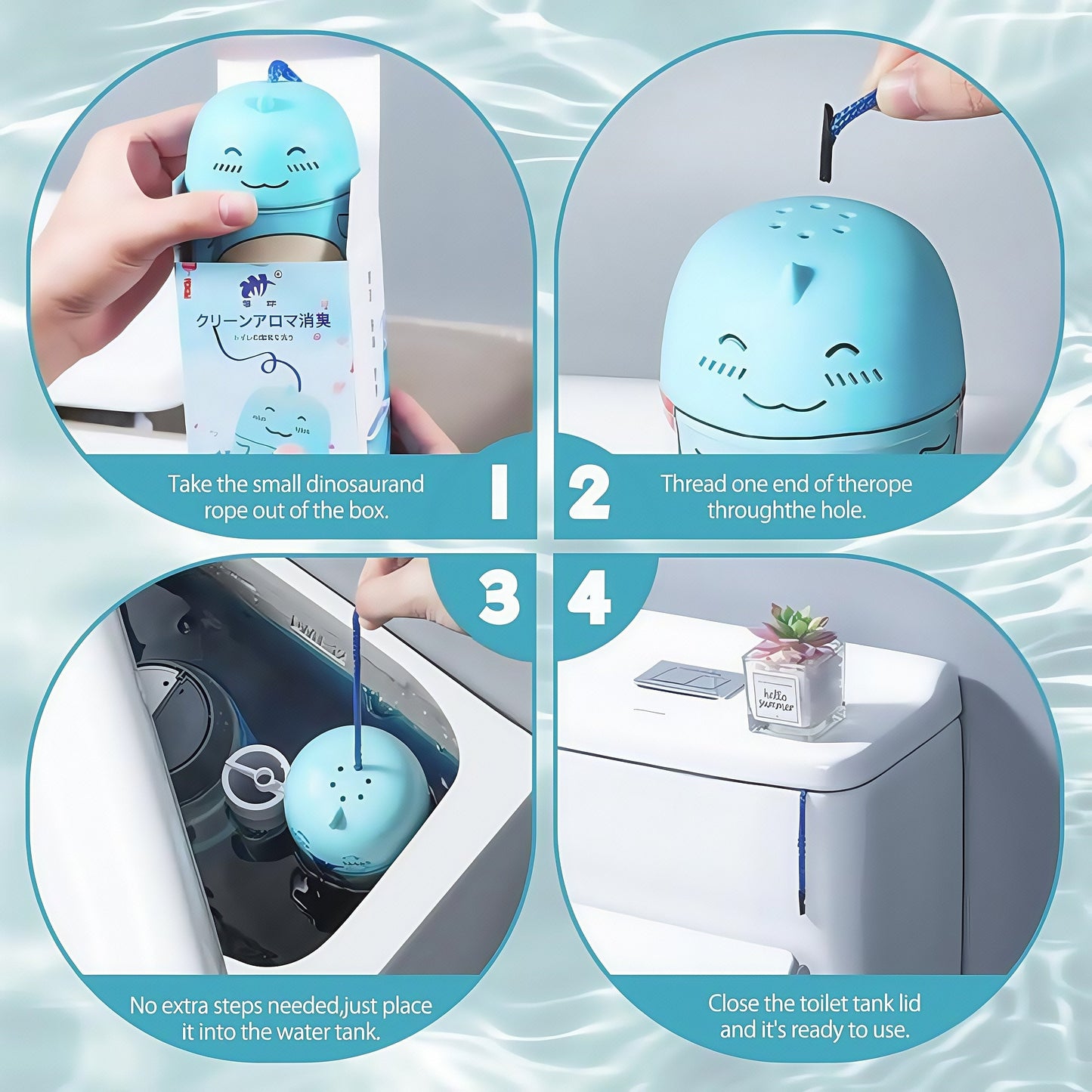 🏆Flash Sale⚡ 50K+ SOLD! Almost Gone-💥🔥🔥Toilet Cleaner & Toilet Deodorizer Wonder,Best Gifts