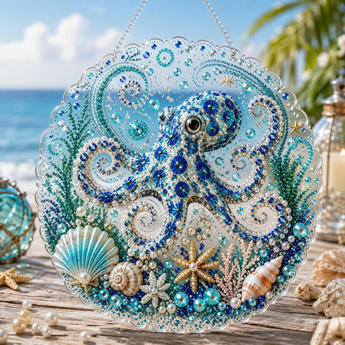 🔥 Last Day 49% OFF - 🌊✨Ocean Pearl Art DIY Hanging Ornament Kit