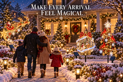 🔥Last Day 49% OFF - 🎄 Christmas Magic Lighted Garden Stakes – Enchanting Outdoor Holiday Yard Décor ✨