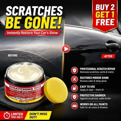 LAST DAY 60% OFF🔥Ultimate Car Scratch Remover Wax