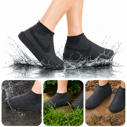 Pro-Grade Wear-Resistant Waterproof Shoe Covers (Reinforced Silicone)