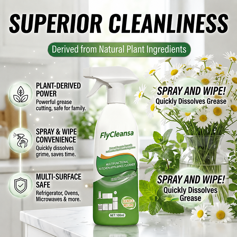 Multi-Purpose Enzyme Foam Cleaner For Kitchen & Home🧽