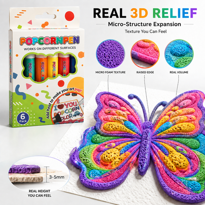 🔥Last Day Promotion 60% OFF 🖍️3D Relief Art Pen – Turn Flat Drawings Into Touchable 3D Art🪄