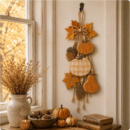 🔥HOT SALE🔥Rustic Harvest WoodenDoor Hanger