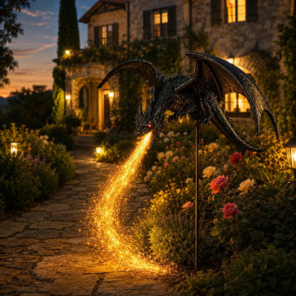 🔥 LIMITED-TIME 50% OFF — 👼🐉Solar Dragon Fire Garden Light🔥