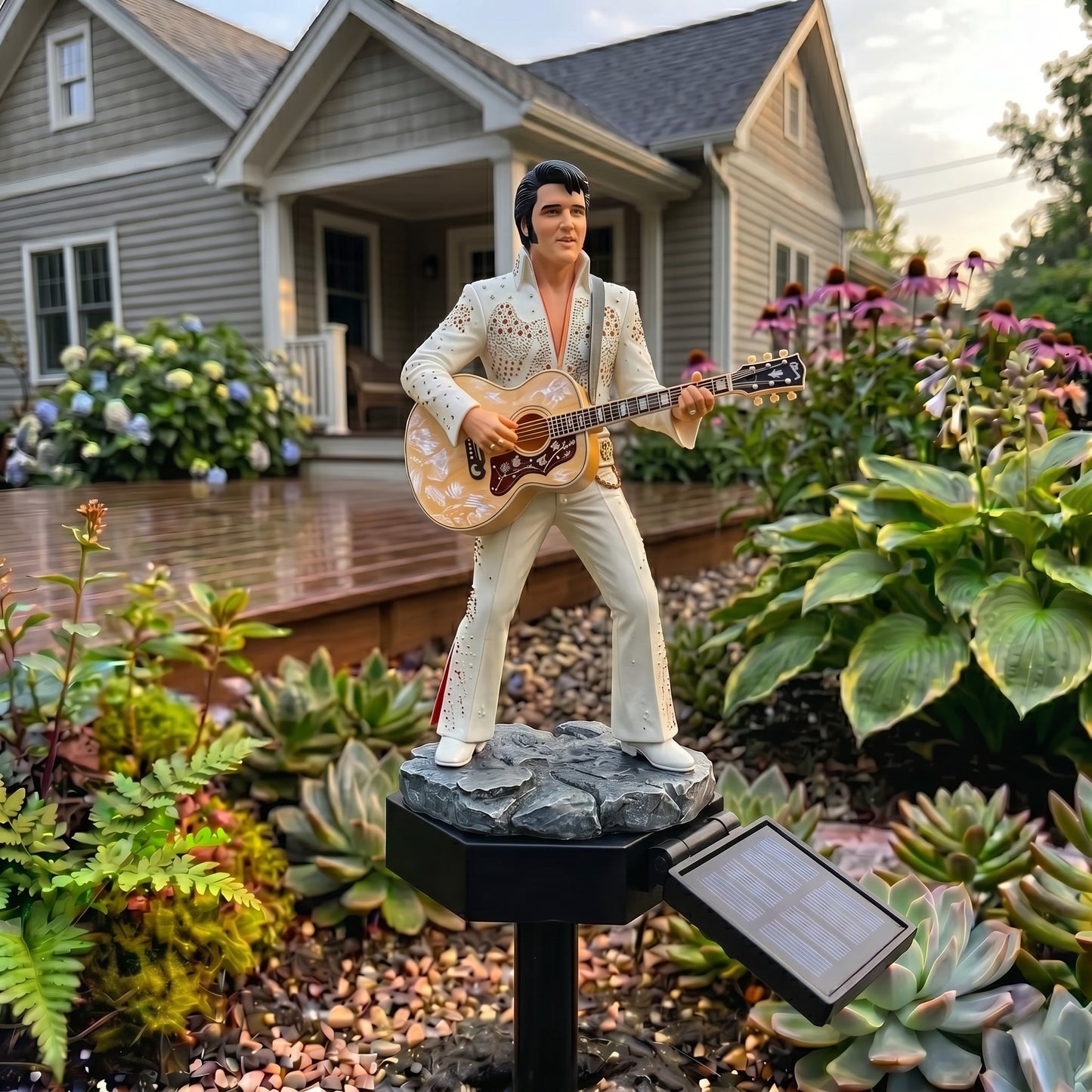 TODAY'S SPECIAL OFFER-50% OFF🔥 ELVIS PRESLEY SOLAR GARDEN LIGHT