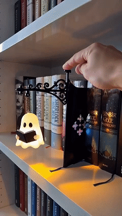 👻 Summer Halloween 🔥 New Arrivals - Ghost Bookshelf Lantern
