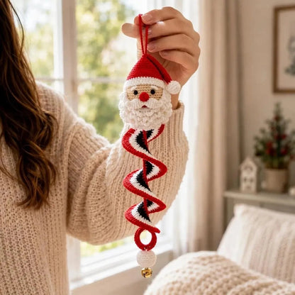 ☃️ DIY Spiral Crochet Snowman Kit