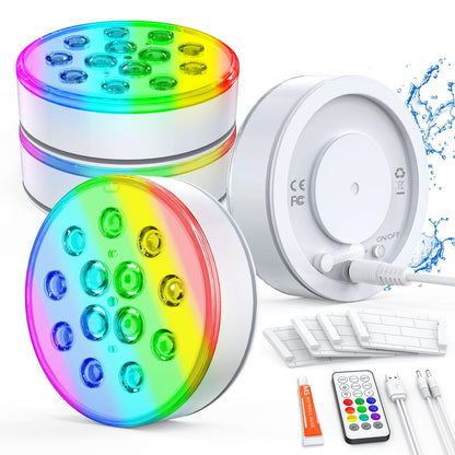 Rechargeable Submersible LED Pool Lights