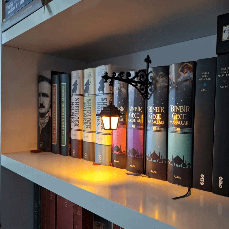 🎁Hot Sale 49% OFF🔥Library Lantern-Decorative Bookshelf Lighting