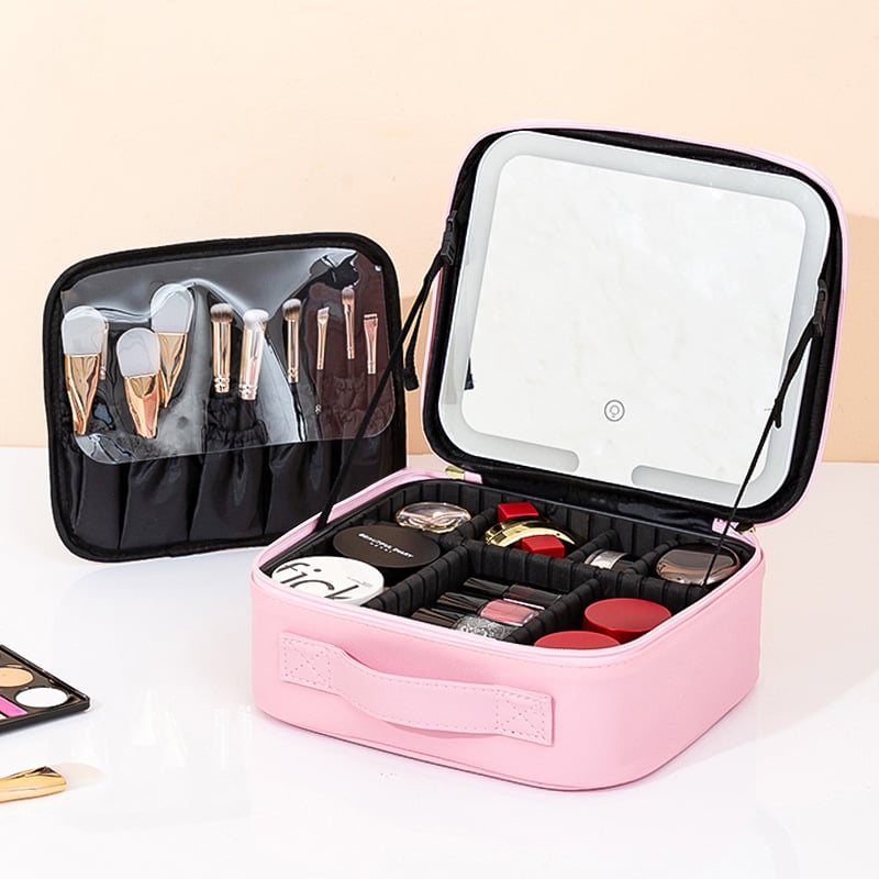LED Makeup Travel Case